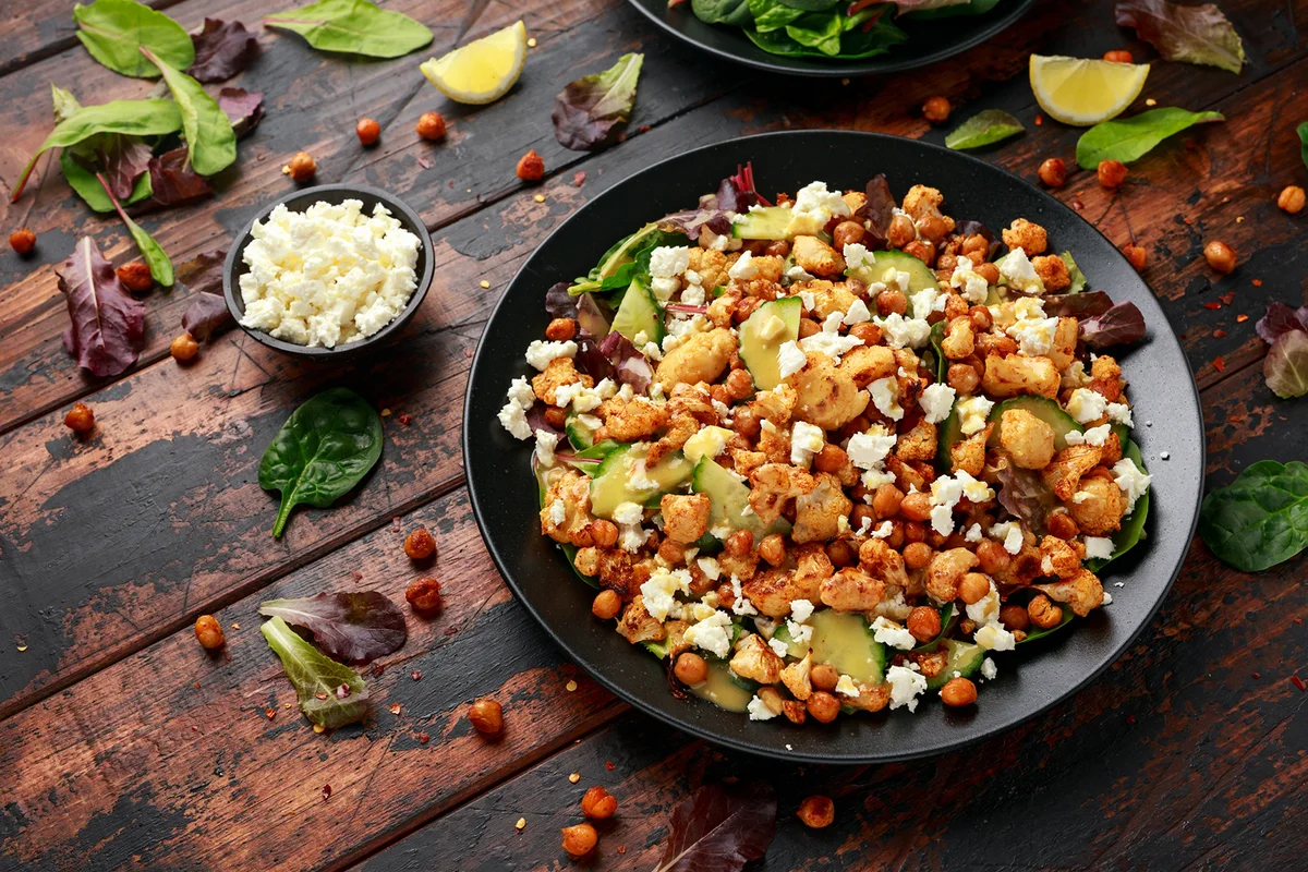Roasted Cauliflower salad