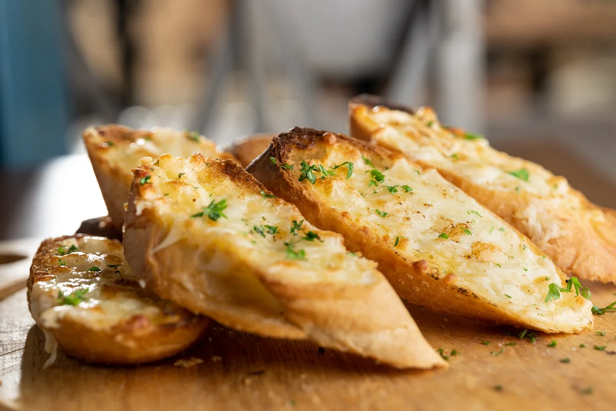 Garlic Baguette Bread with Cheese