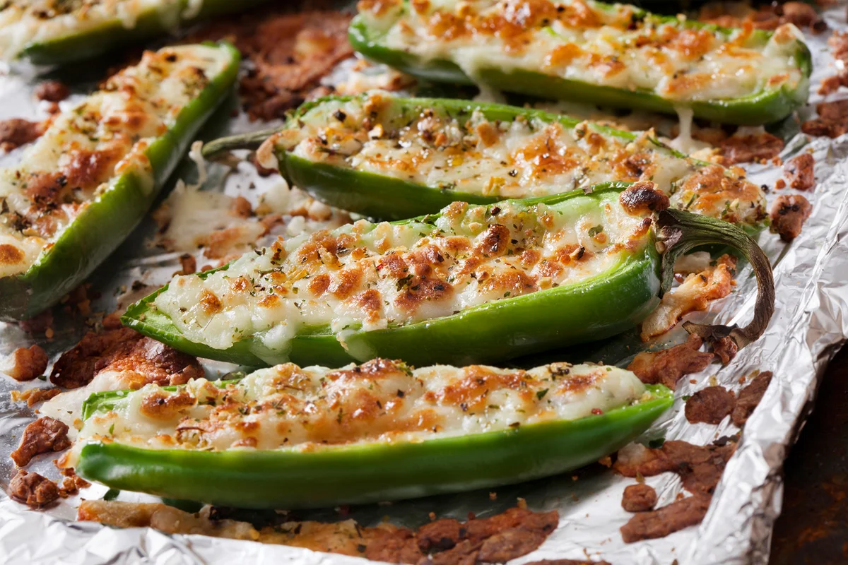 Baked Jalapeno poppers