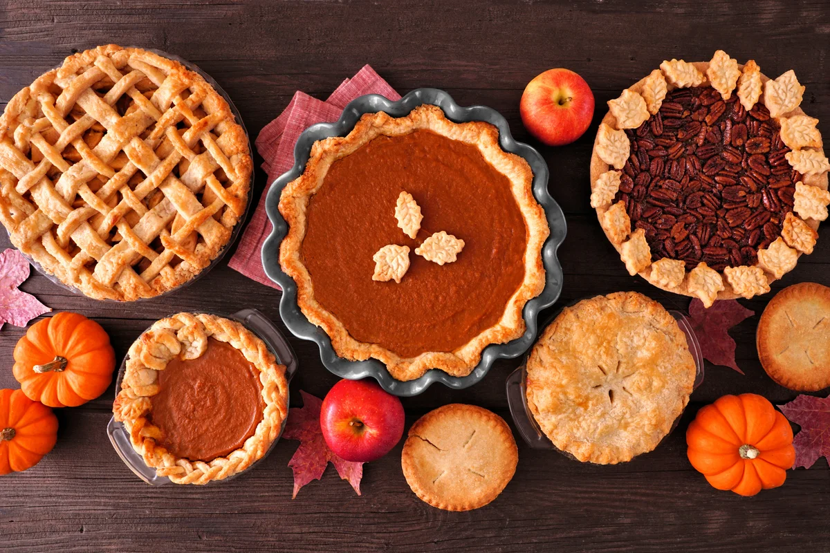 assorted fall pies