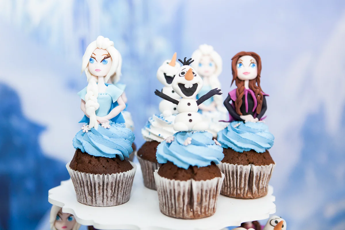 Frozen cupcakes