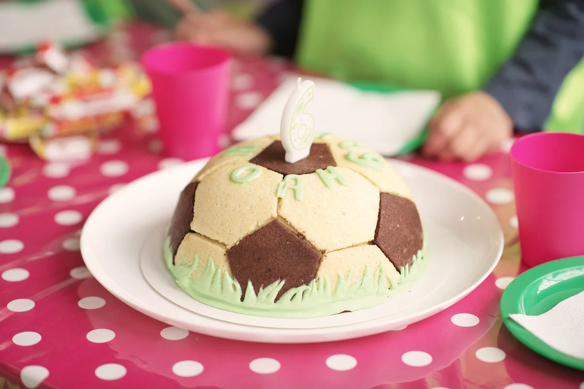 Soccer ball Birthday cake