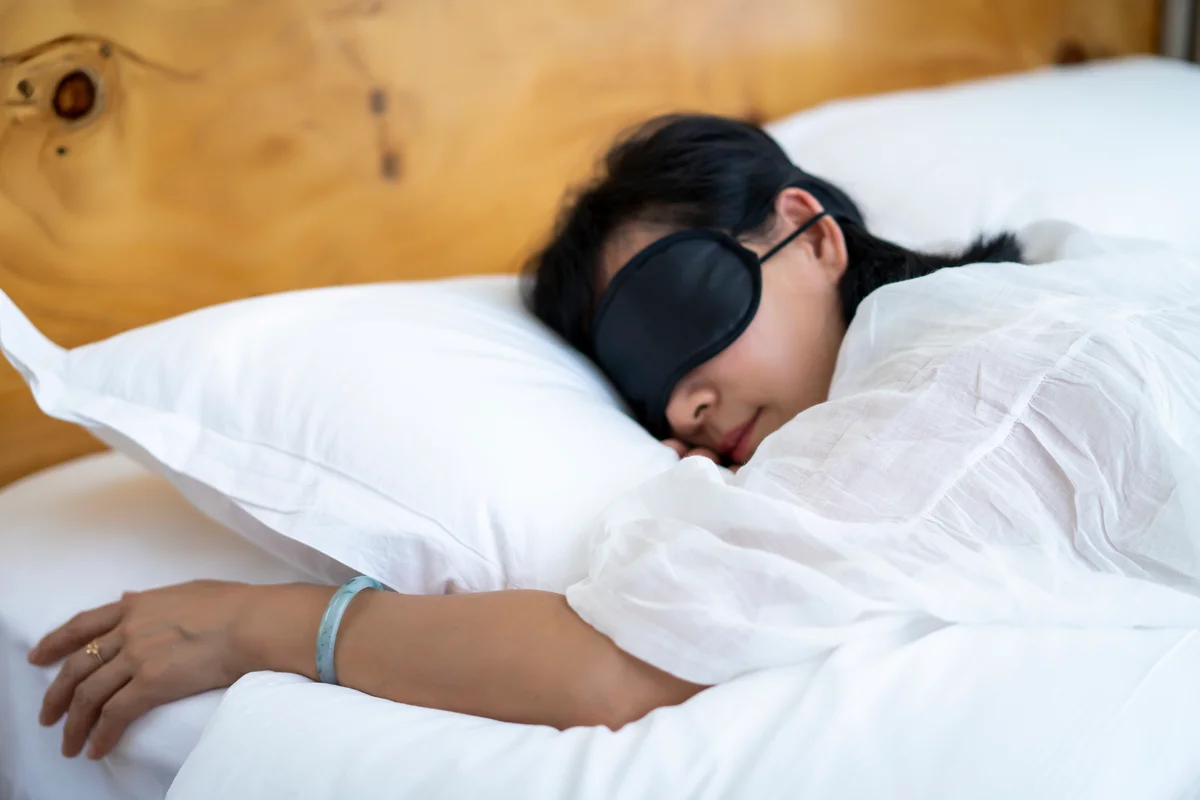 woman sleeping