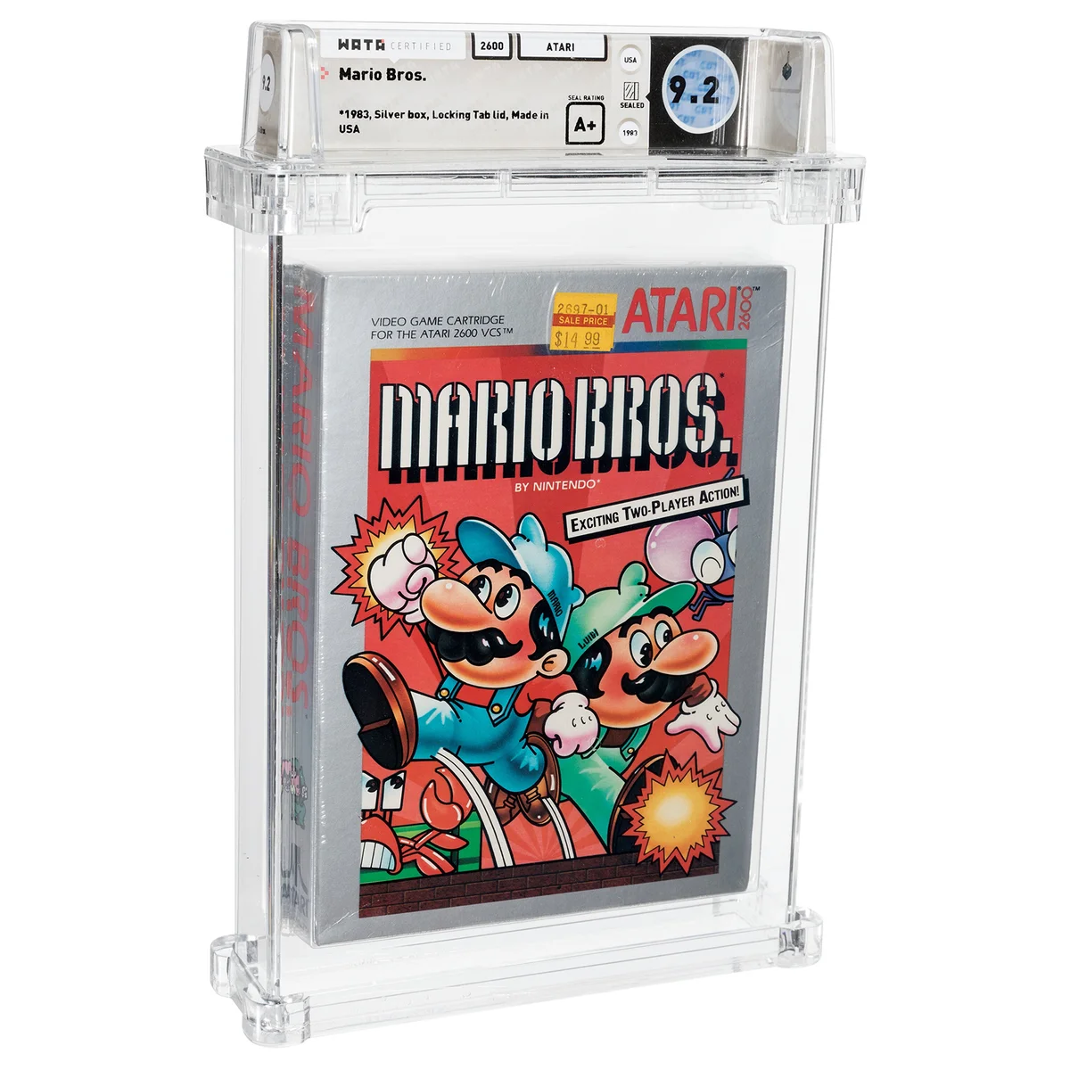 Mario Bros. - Wata 9.2 A+ Sealed