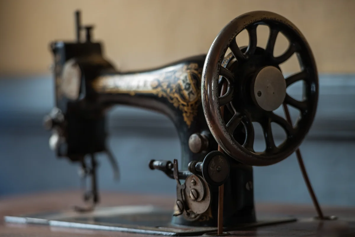 vintage Singer sewing machine