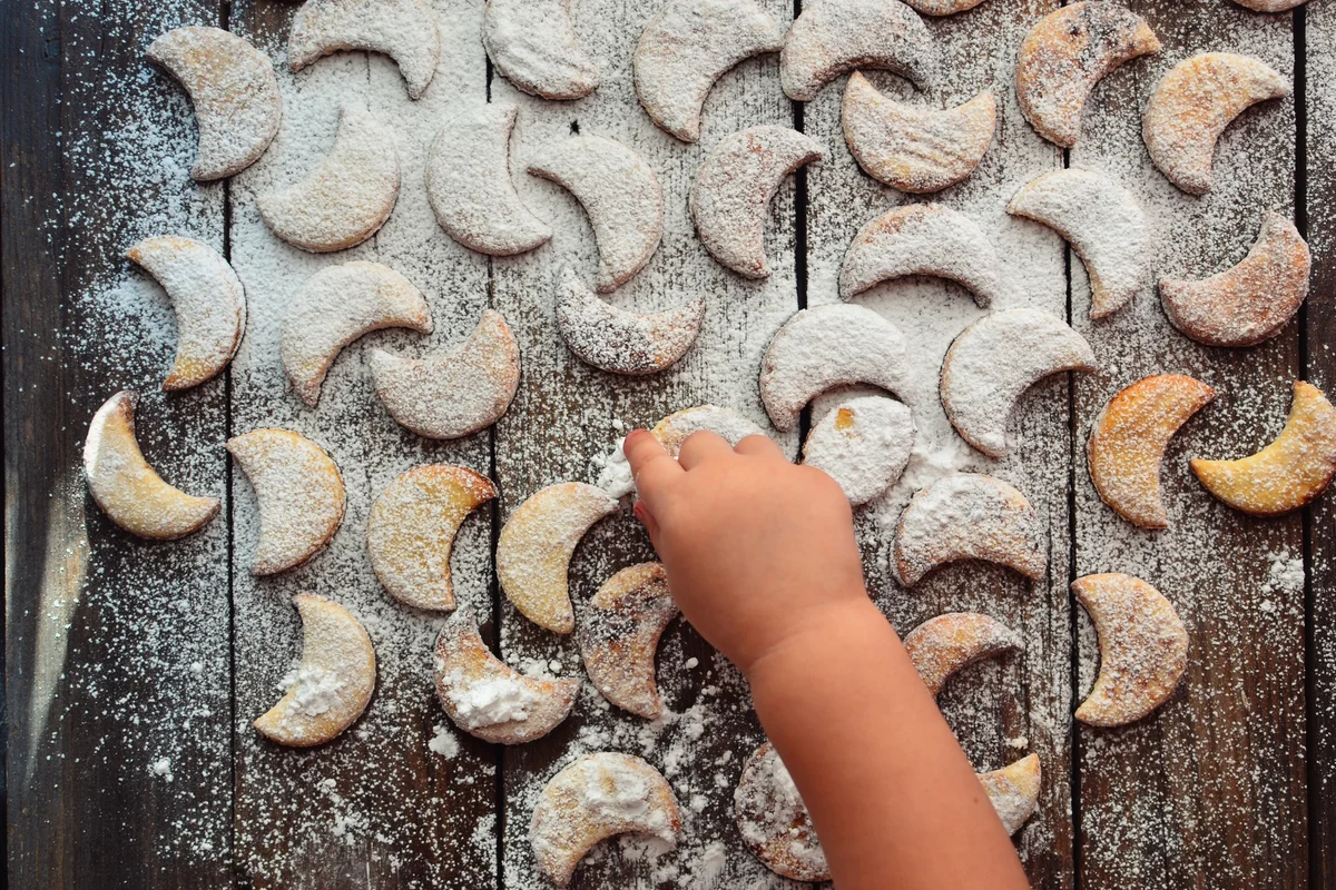 moon cookies