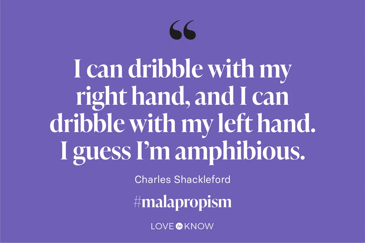 "I can dribble with my right hand, and I can dribble with my left hand. I guess I’m amphibious." - Charles Shackleford