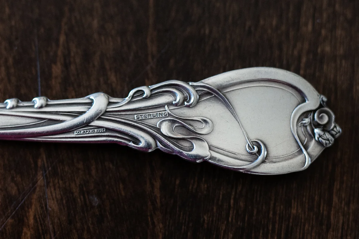 Sterling Hallmark mark on flatware