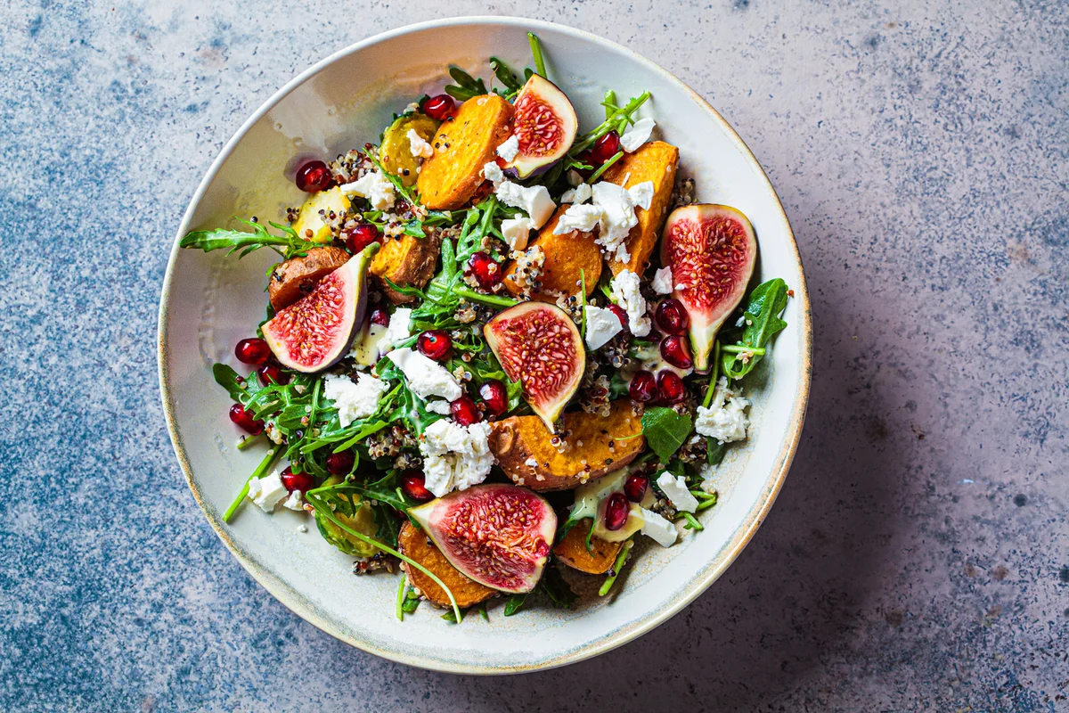 autumn fig salad