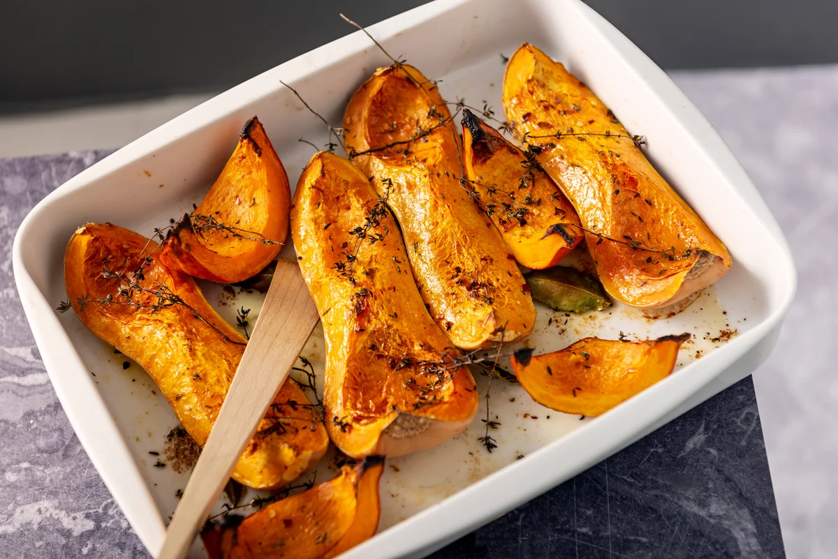 autumn baked pumpkin