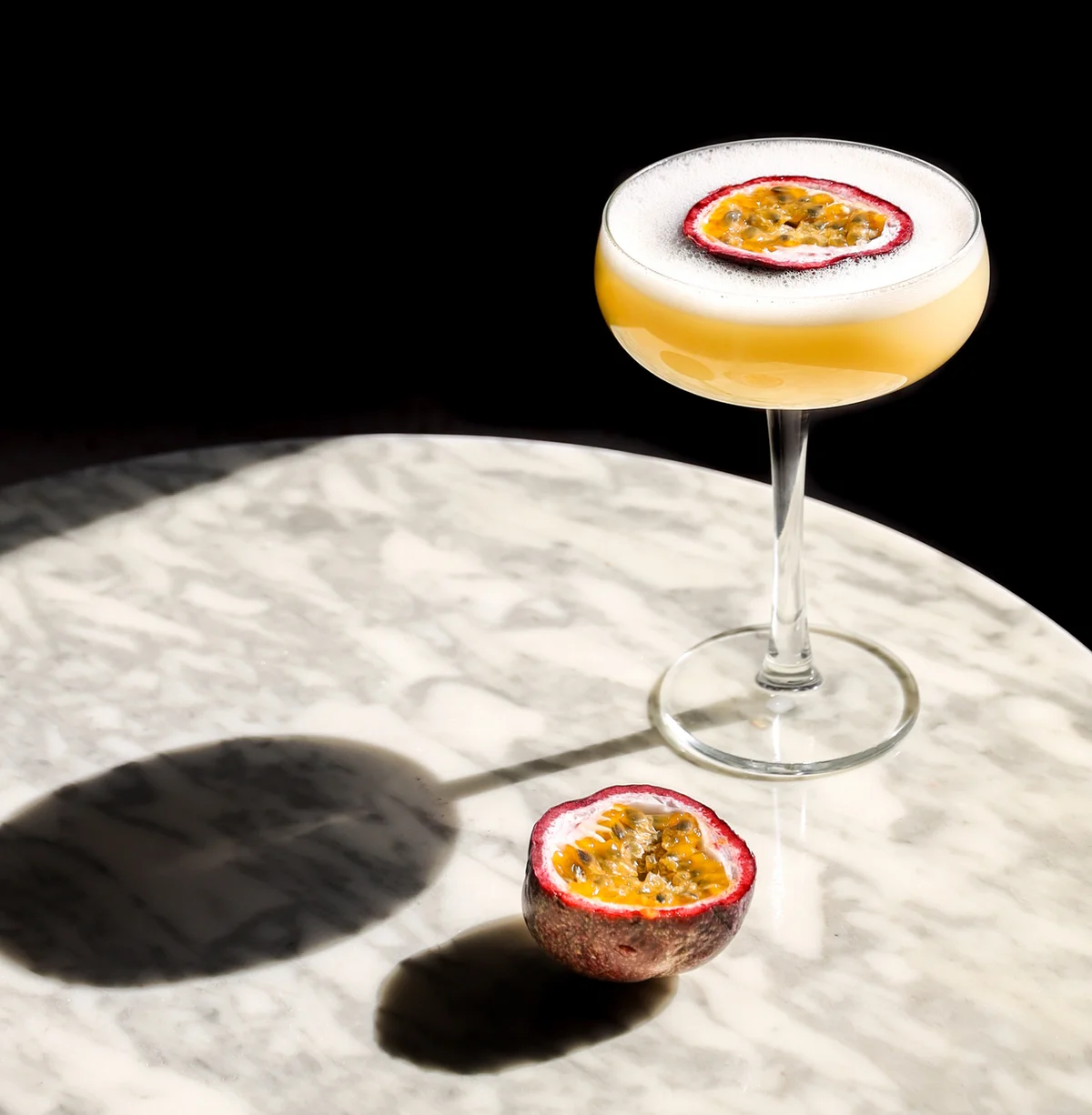 Passion fruit cocktail