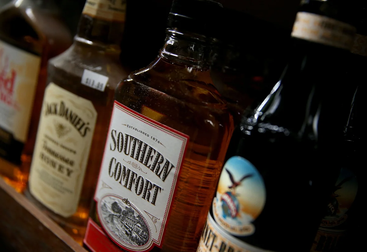 Southern Comfort bottle | Getty Editorial Use