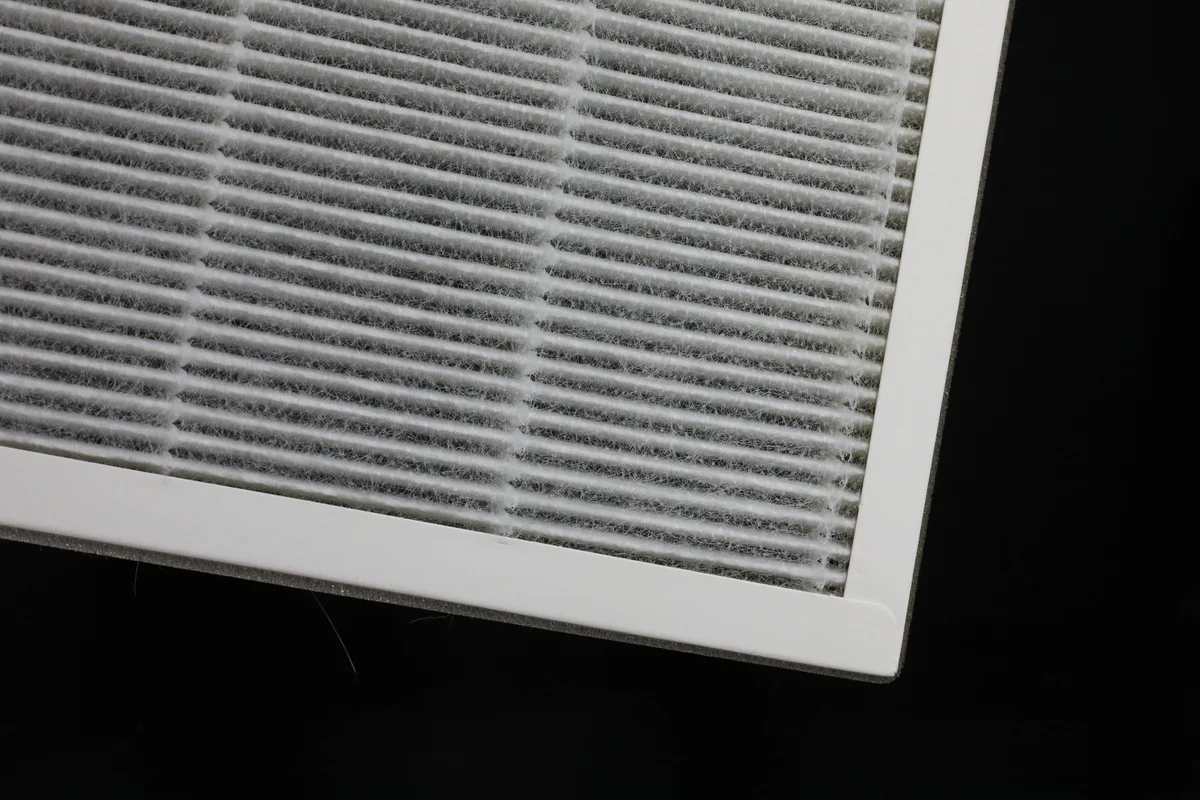 furnace air filter closeup