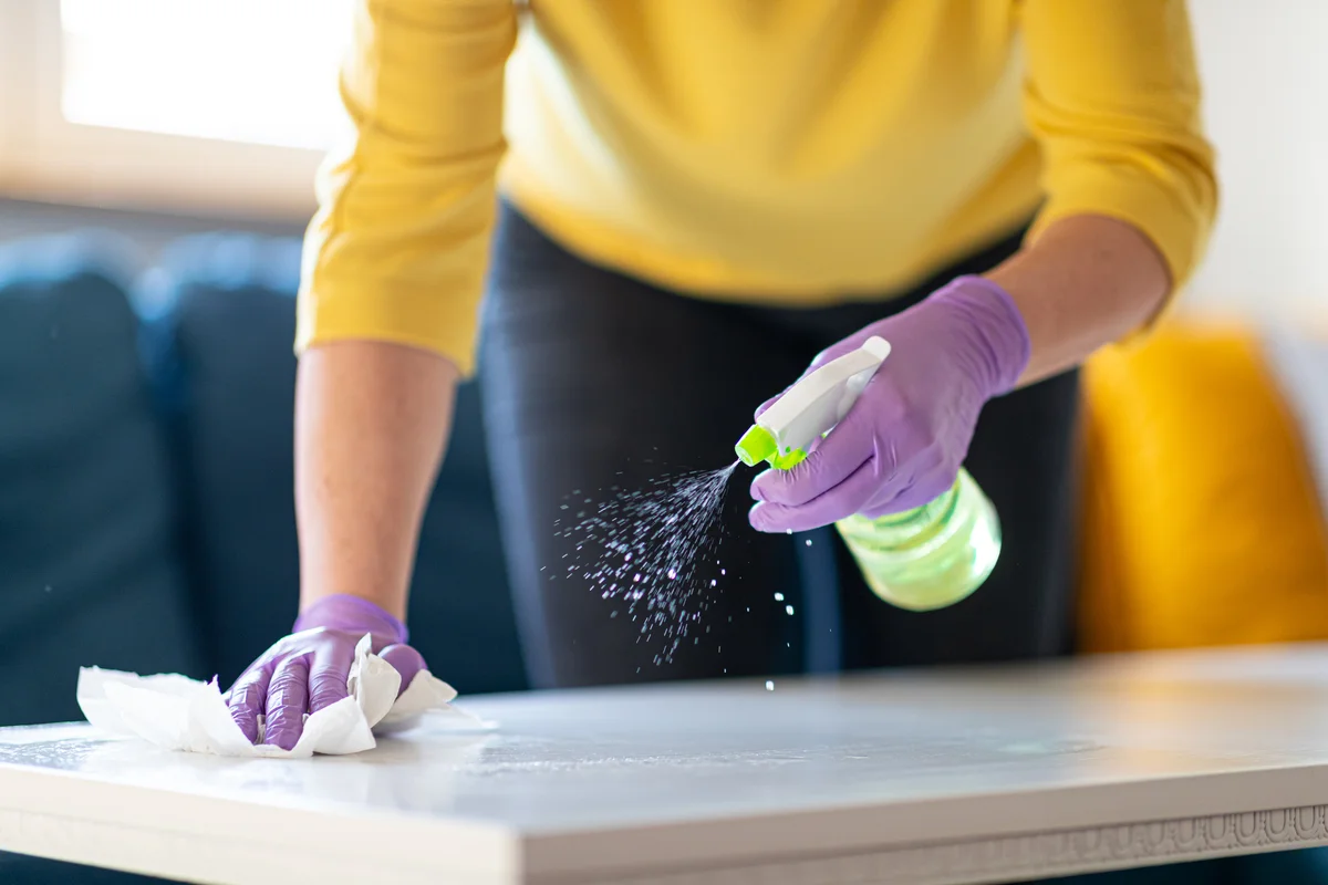 homemade cleaning spray