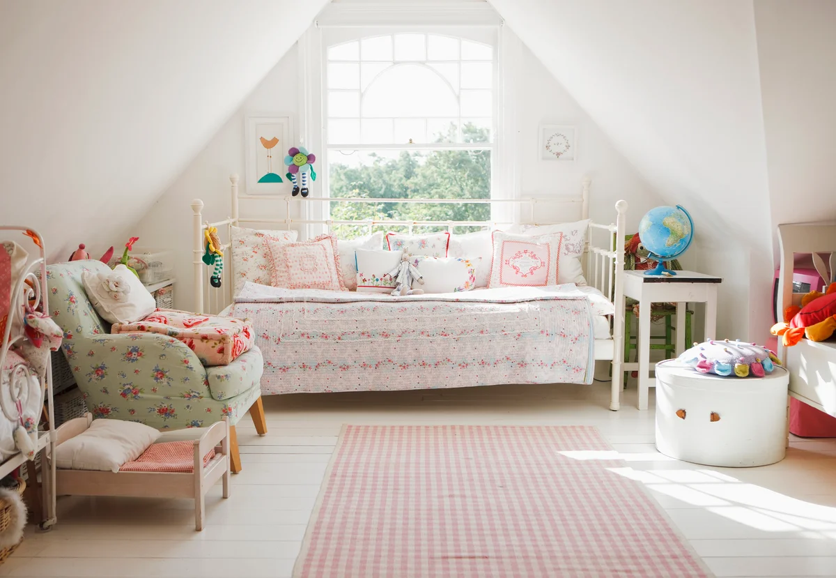 nostalgic child's bedroom