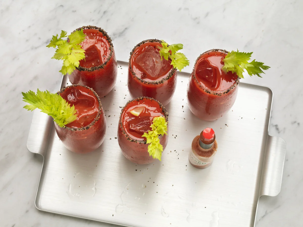Bloody Mary cocktails