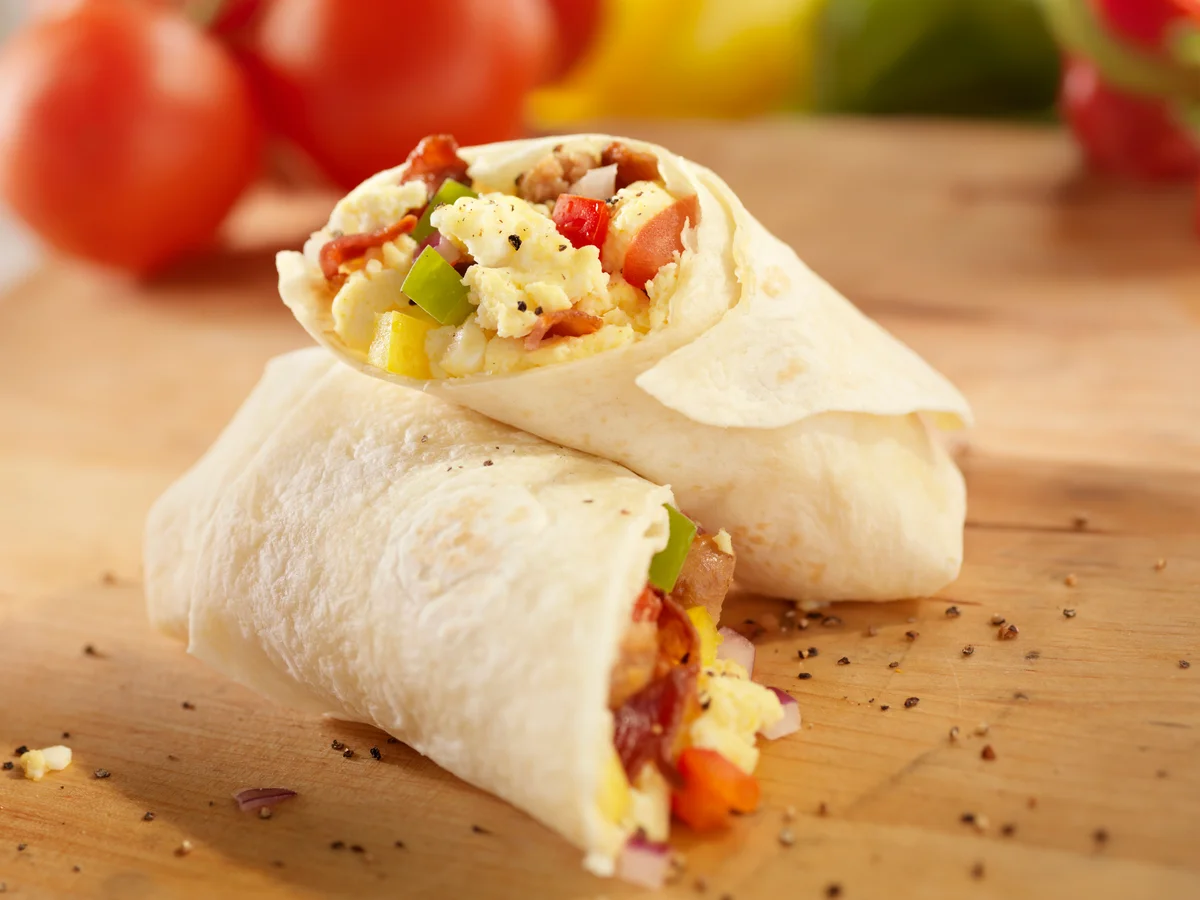 egg breakfast burritos