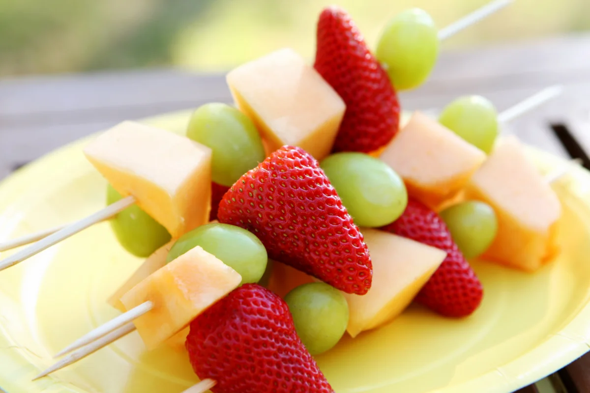 fruit skewers