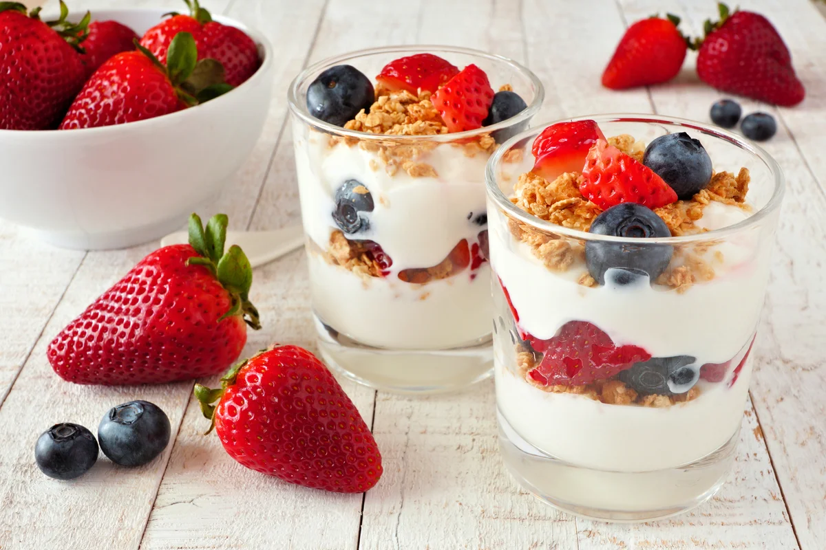 breakfast parfaits