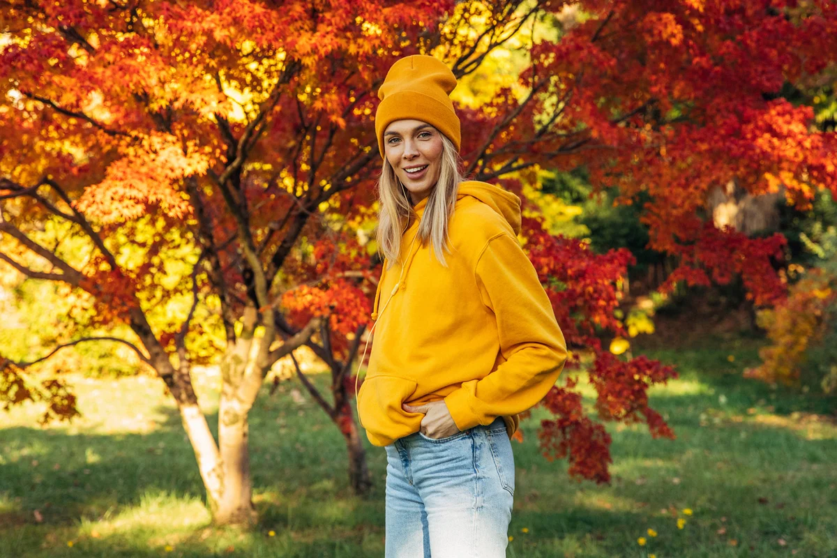 Bright colors of autumn
