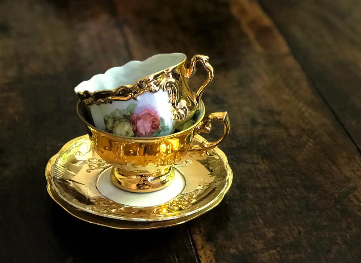 antique china teacup