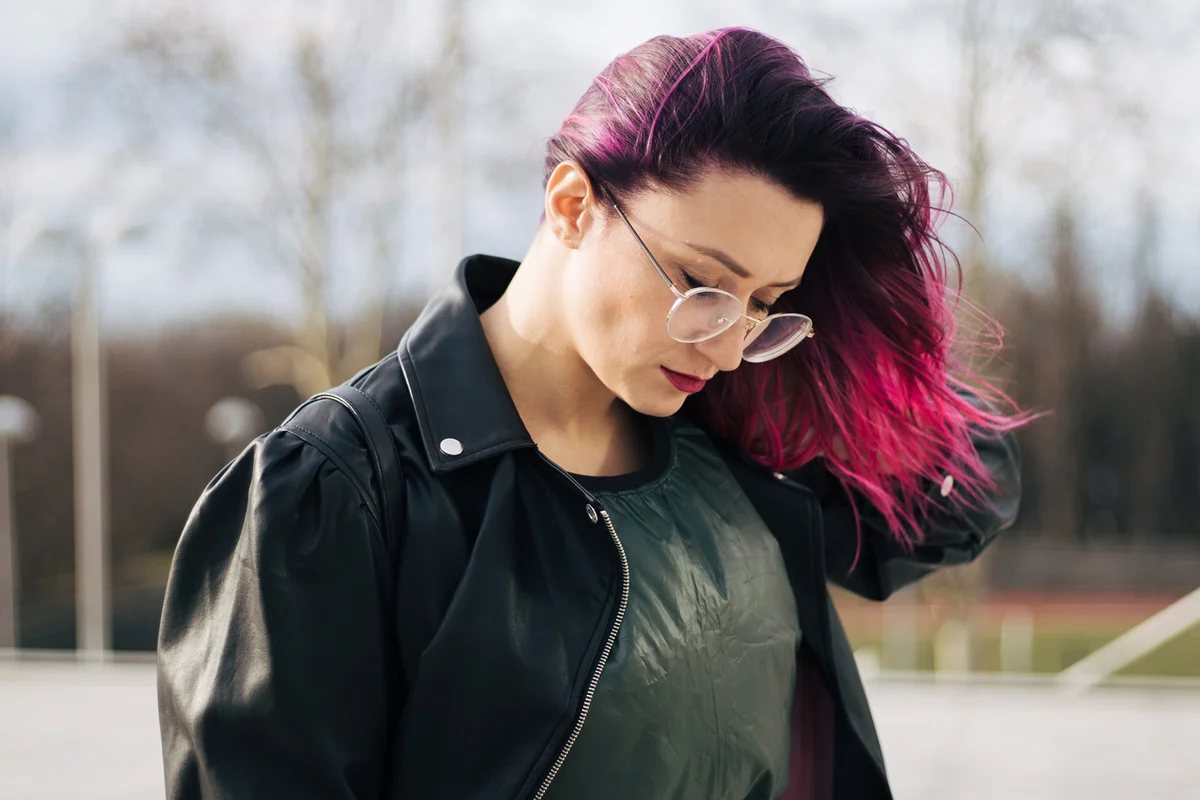 Young beautiful woman