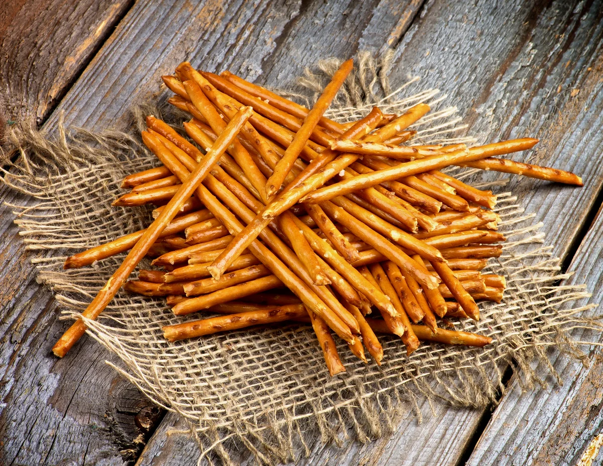 pretzel sticks