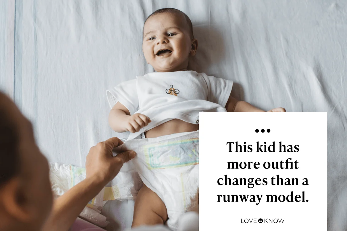 This kid has more outfit changes than a runway model.
