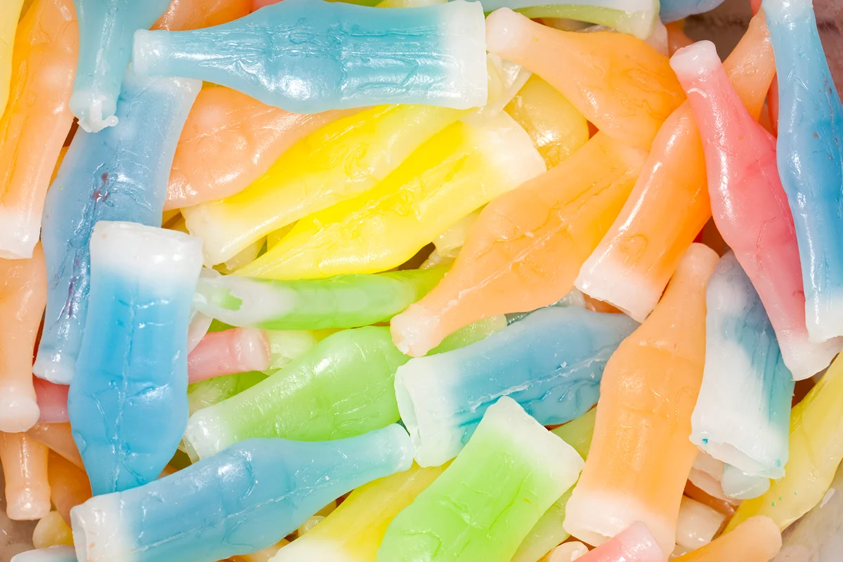 Wax Bottle Candy Treats