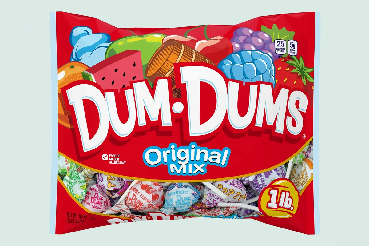Dum Dums Original Flavor Mix Lollipops