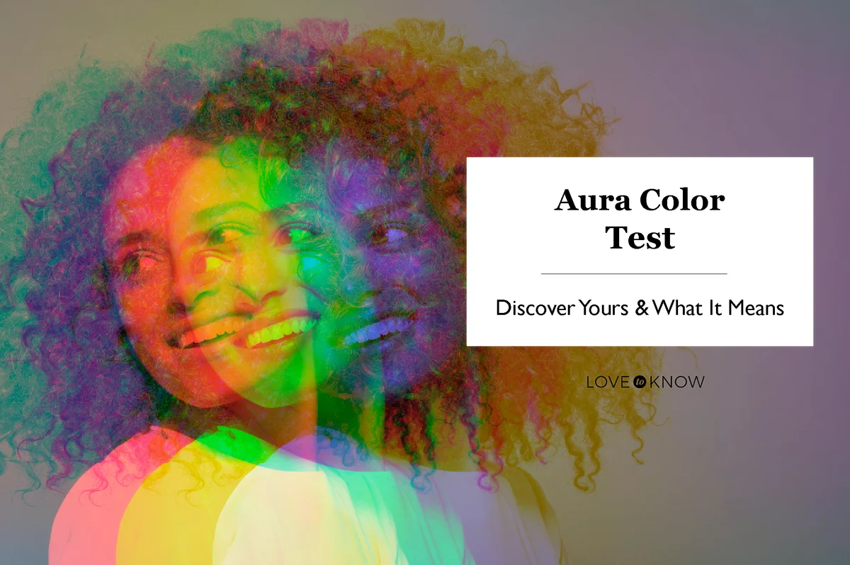 Girl and aura colors