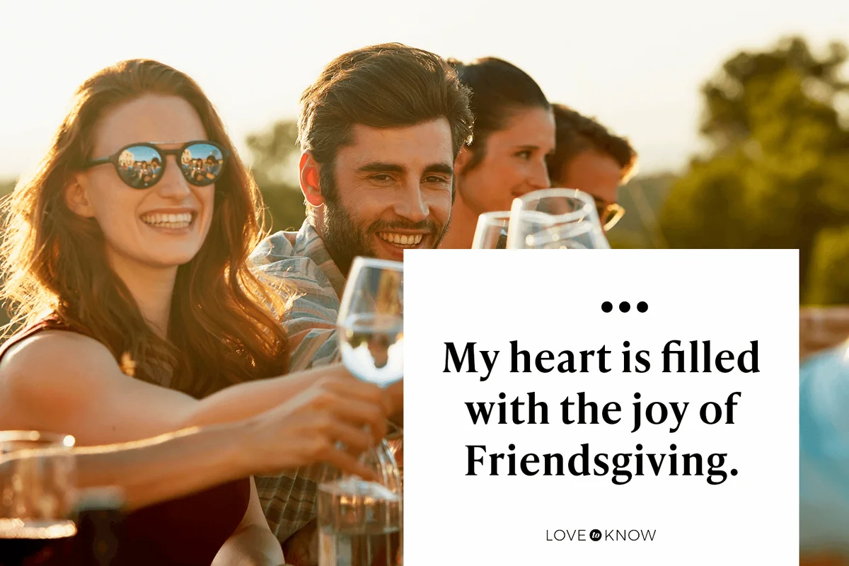 My heart is filled with the joy of Friendsgiving.