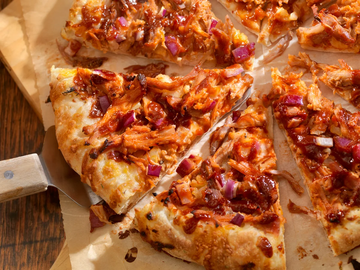 BBQ Pulled Pork Pizza