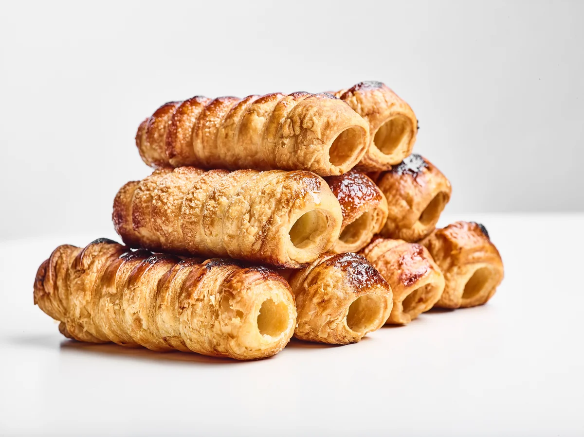 Crunchy cannoli without custard cream