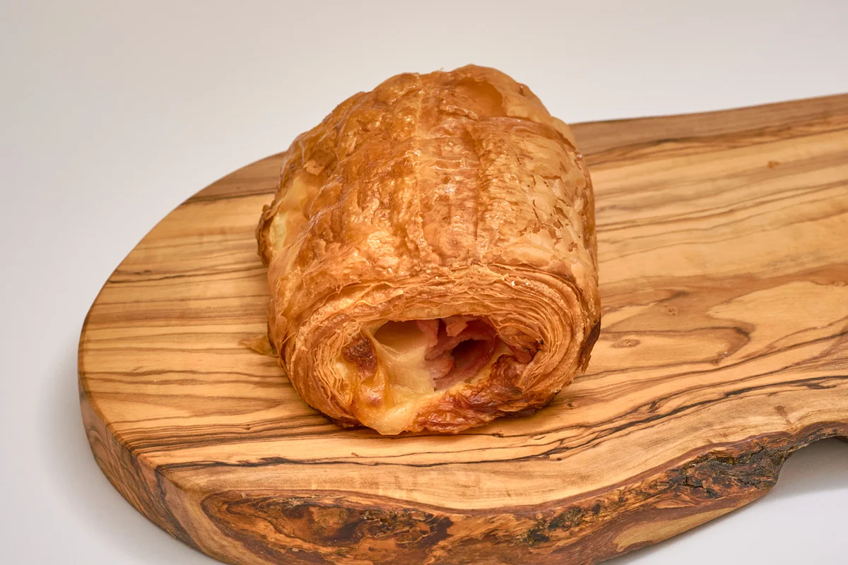 Cheese and Ham puff pastry