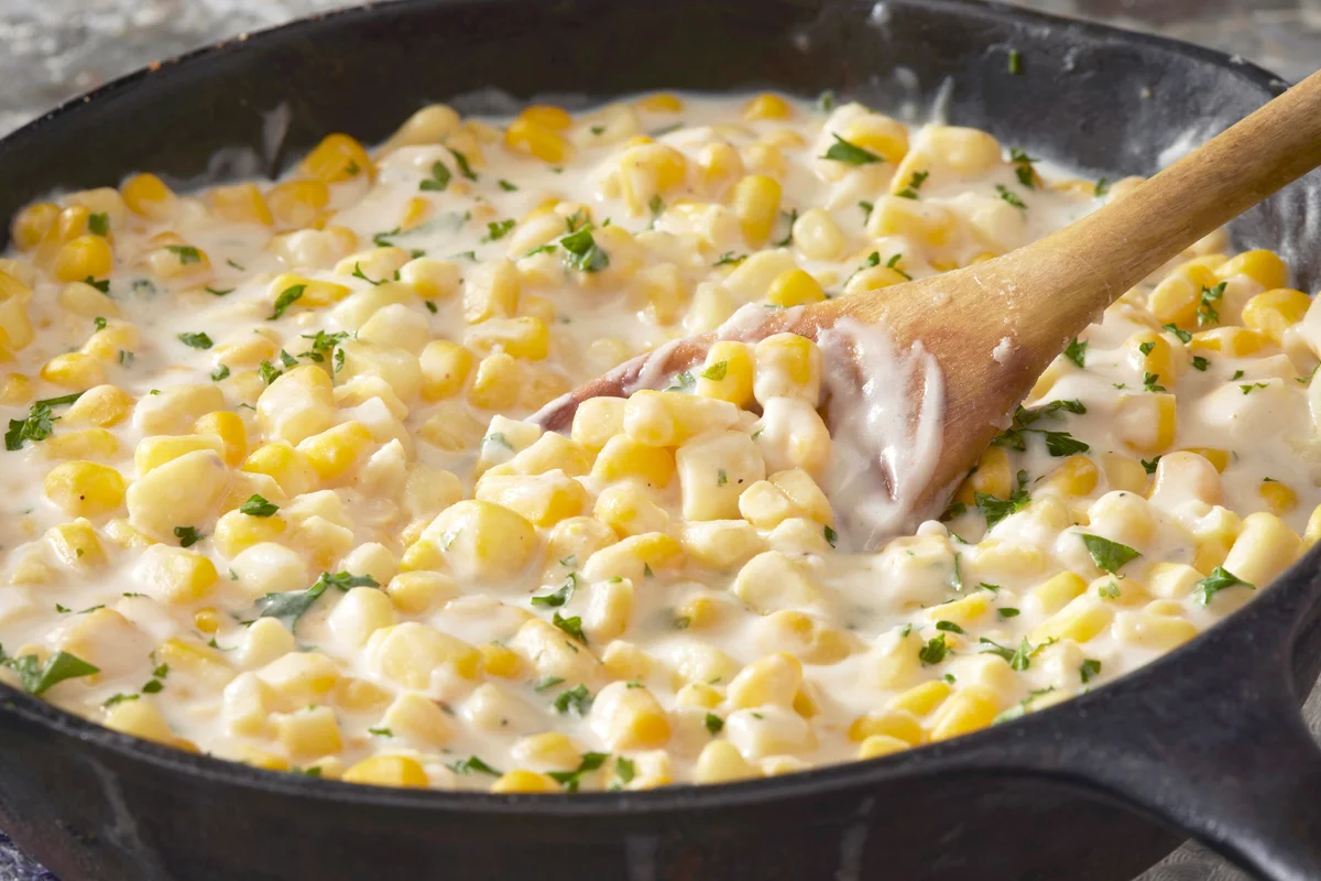Skillet Creamed Corn
