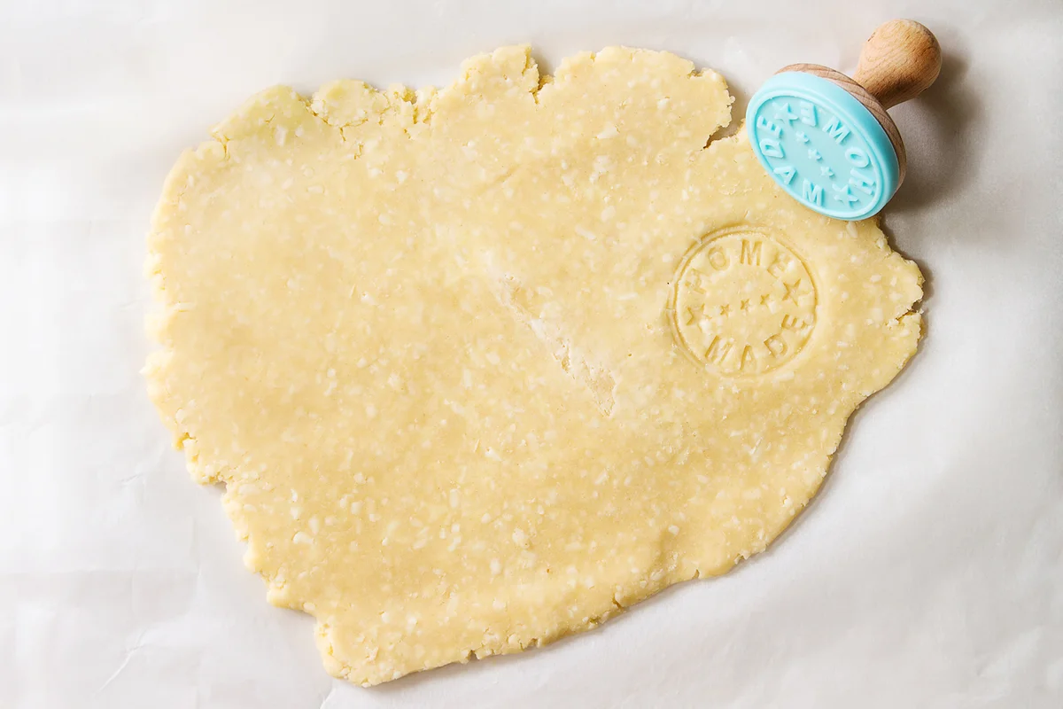 Homemade rolled pie crust