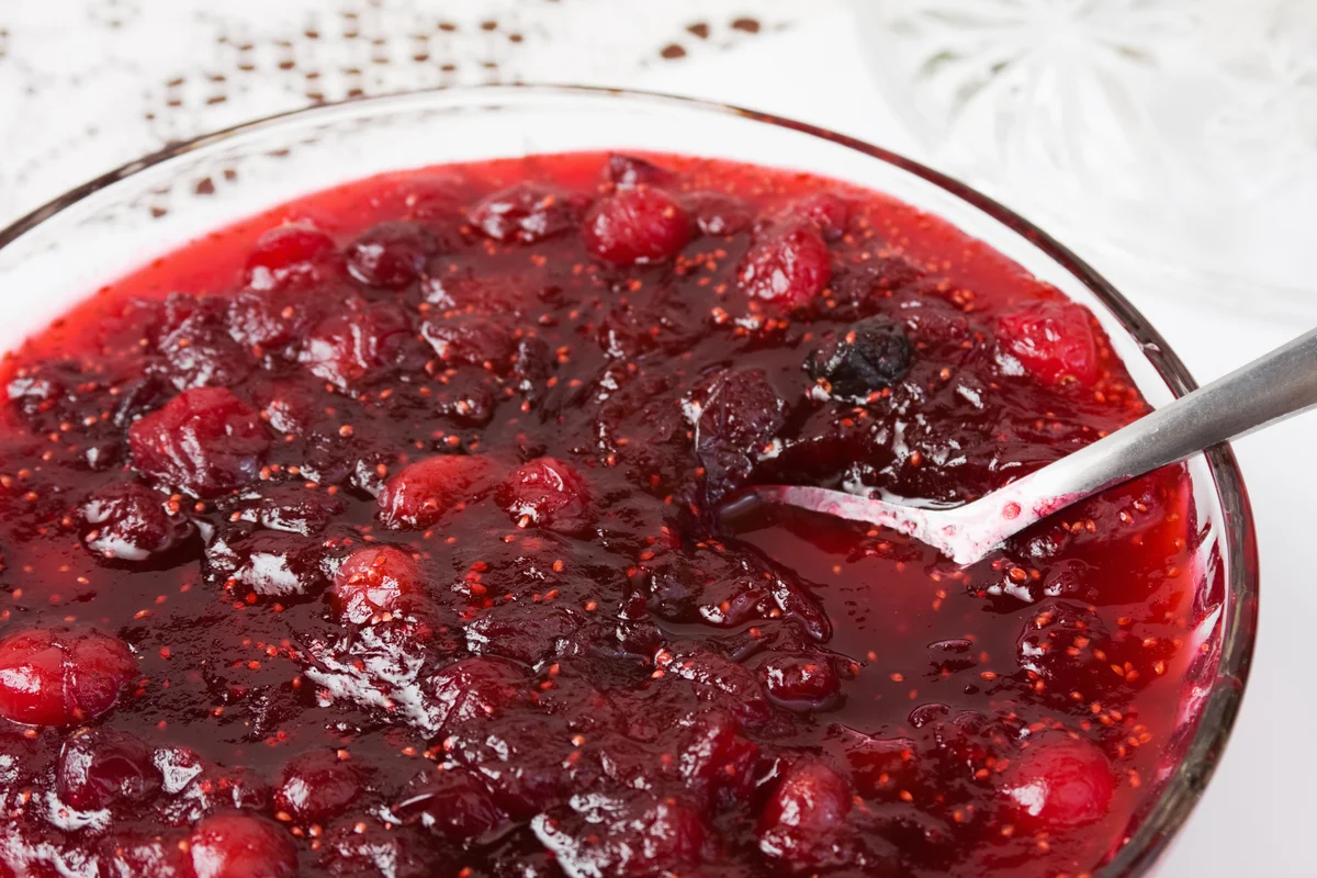 cranberry sauce