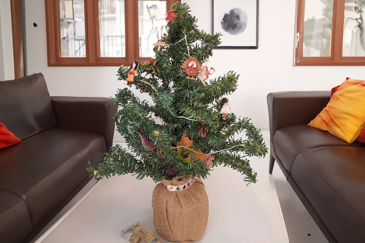 Small Thanksgiving mini tree