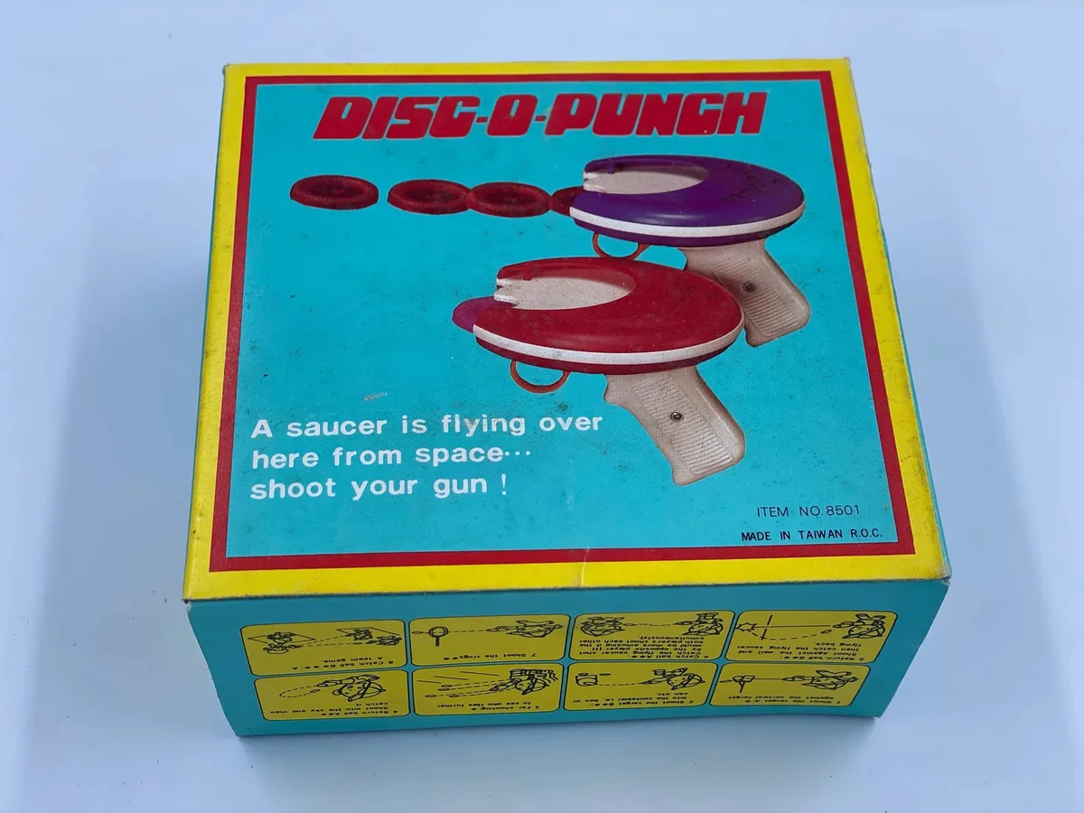 Disc-O-Punch Vintage 70s collectible toy