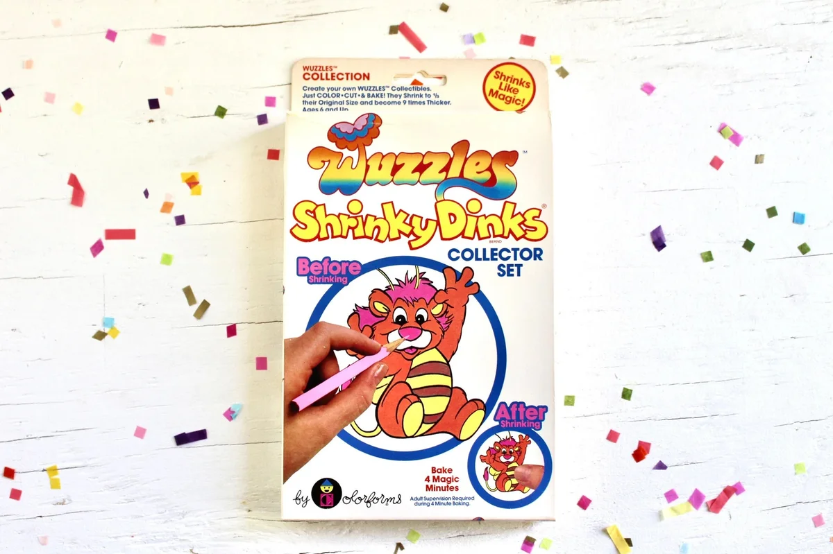 Wuzzles Shrinky Dinks Collector Activity Set