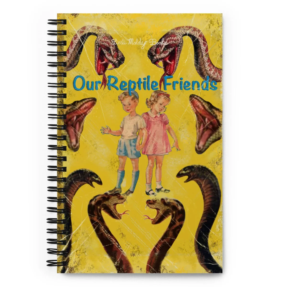 Book Cover Spiral notebook