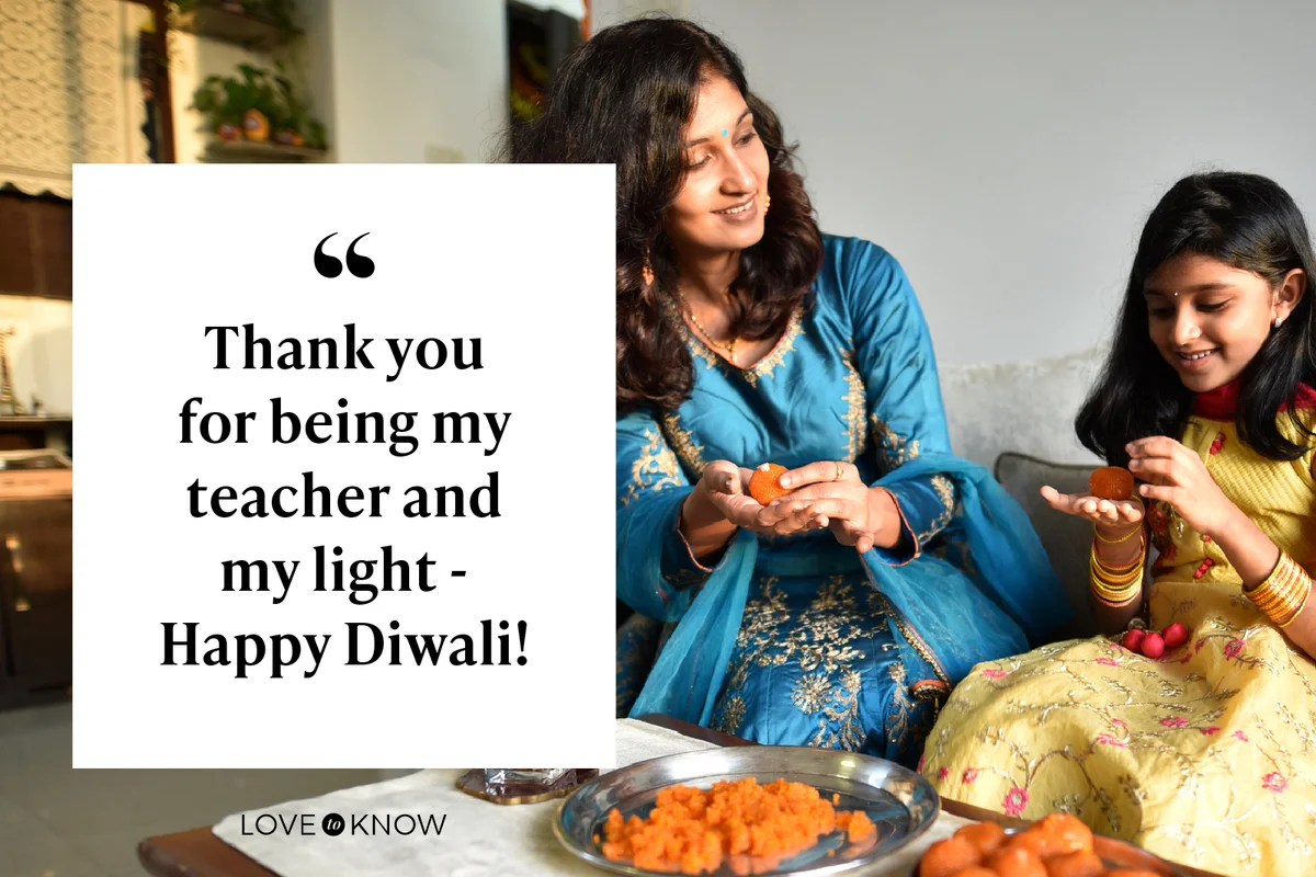 Mother and daughter making Indian sweet laddoos for the traditional festival