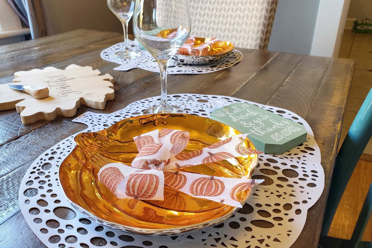 Dollar Tree Pumpkin Decor
