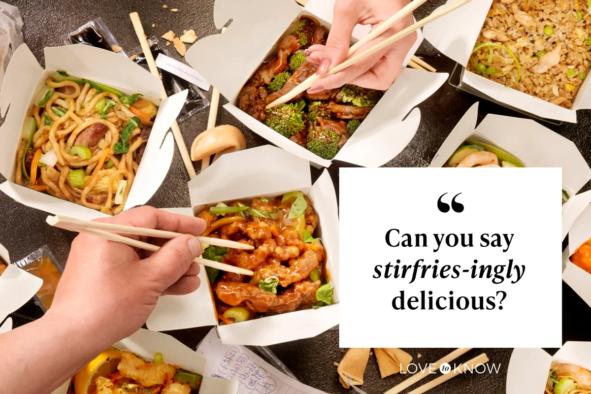 Asian take out food