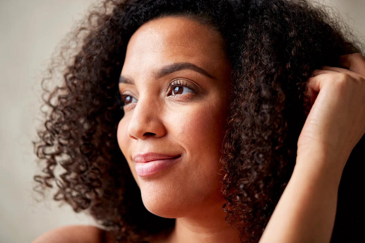 Confident Natural Woman