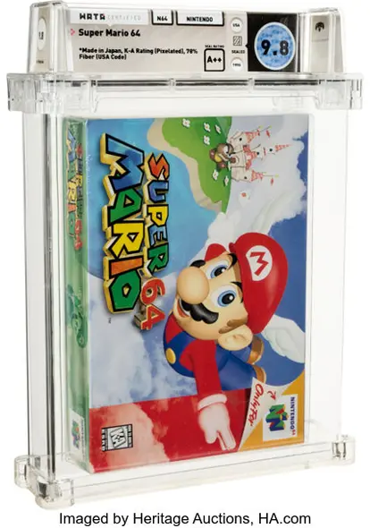 Super Mario 64 - Wata 9.8 A++ Sealed