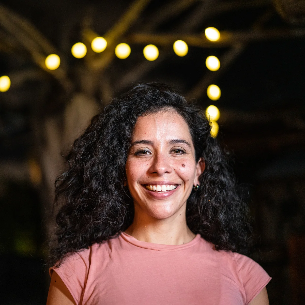 Portrait of mid adult woman outdoors