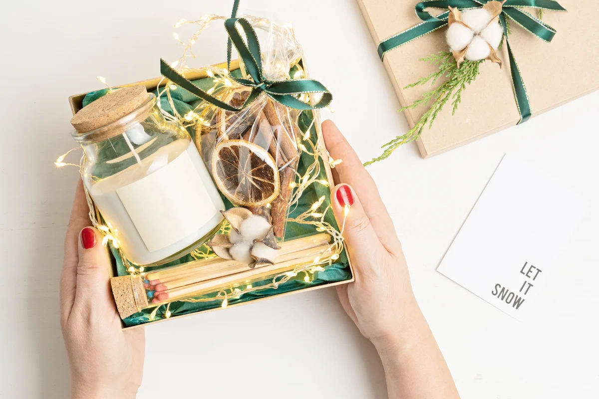 Christmas gift basket