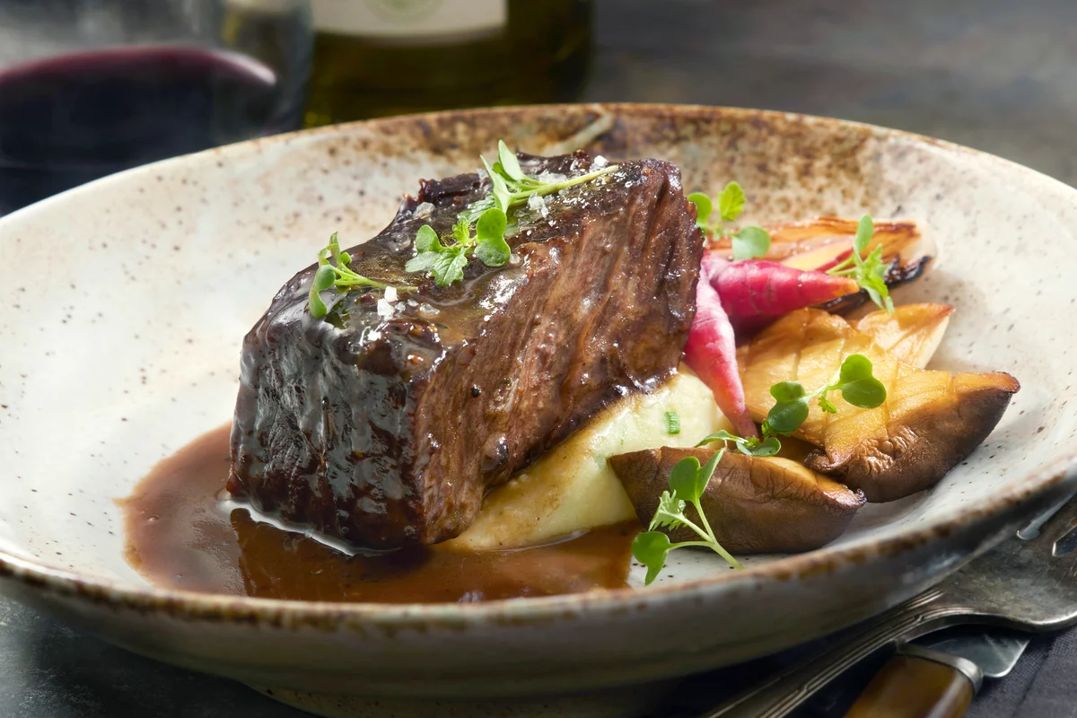 Red Wine Braised Boneless Short Rib